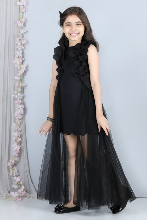 Pre-Order: Neoprene Flower Dress