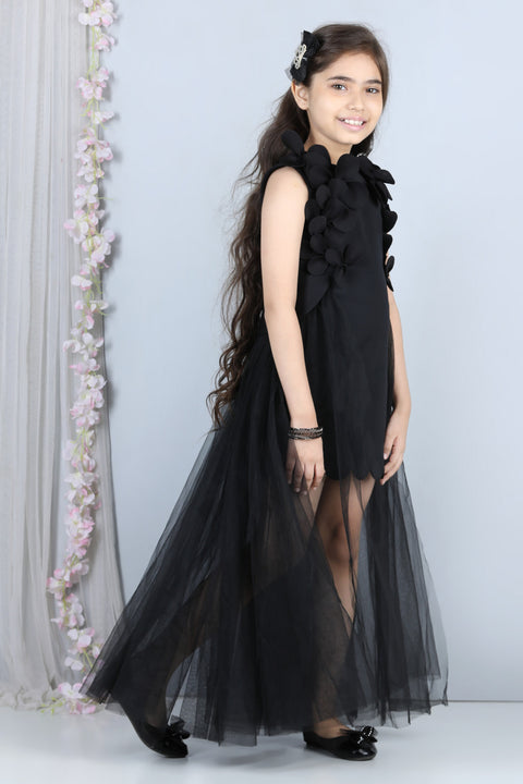 Pre-Order: Neoprene Flower Dress