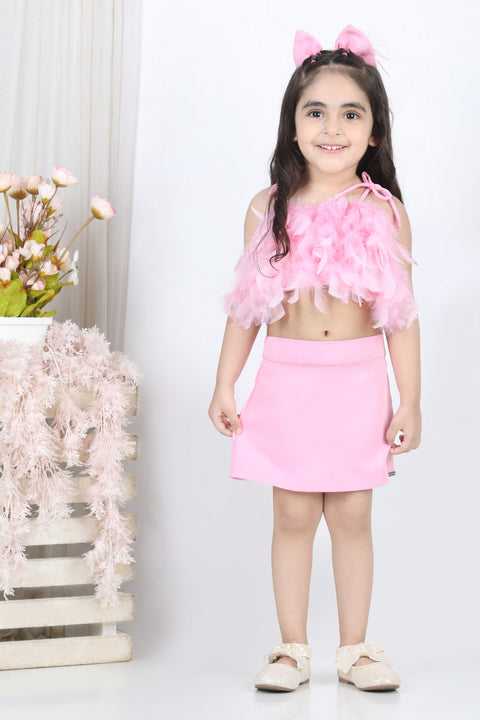 Pre-Order: Feather Top and Skirt