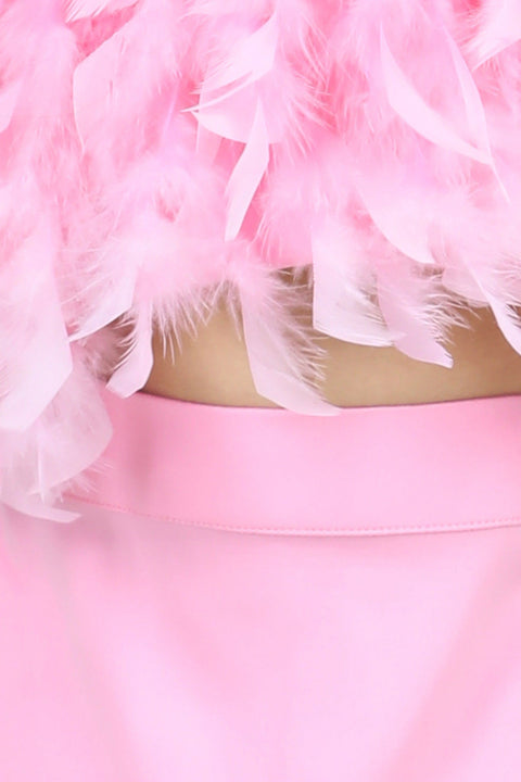 Pre-Order: Feather Top and Skirt
