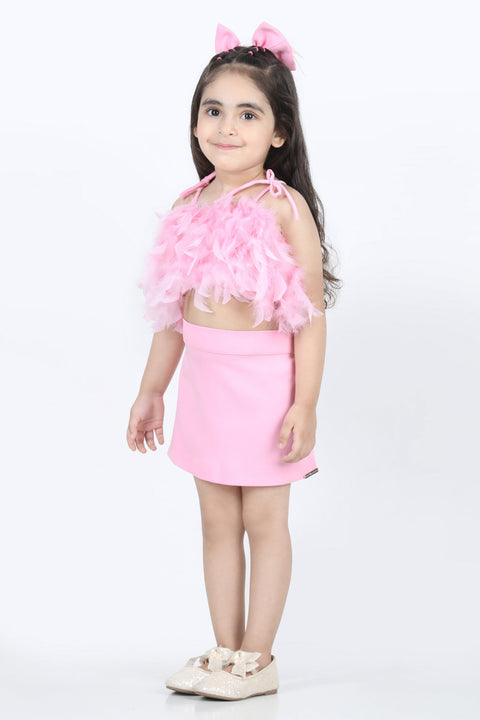 Pre-Order: Feather Top and Skirt