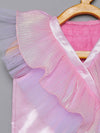 Pre-Order: Pink & Purple Holographic Skirt Top