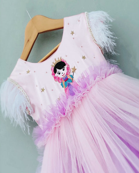 Pre-Order: Princess Grown with Detachable Trail and Bow