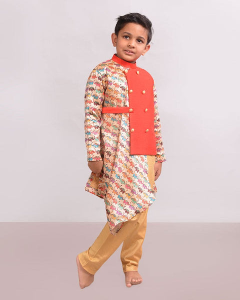 Pre-Order: Elephant Drape Kurta Pajama