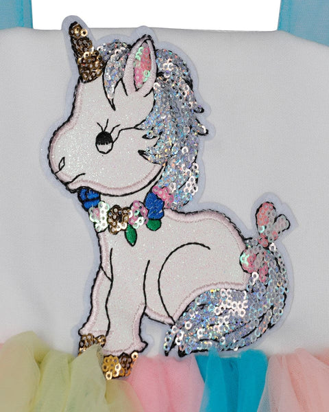 Pre-Order: Flouncy Unicorn Multilayered Dress