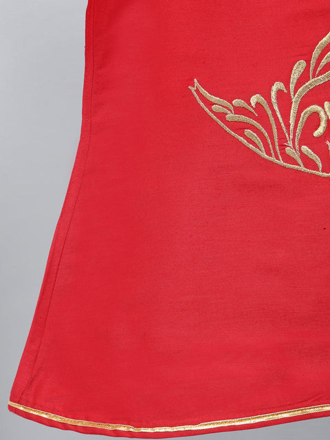 Pre-Order: Fire Lamp Embroidered kurta pyjama