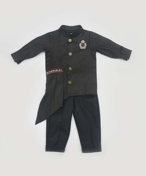 Pre-Order: Black Kurta with Pant