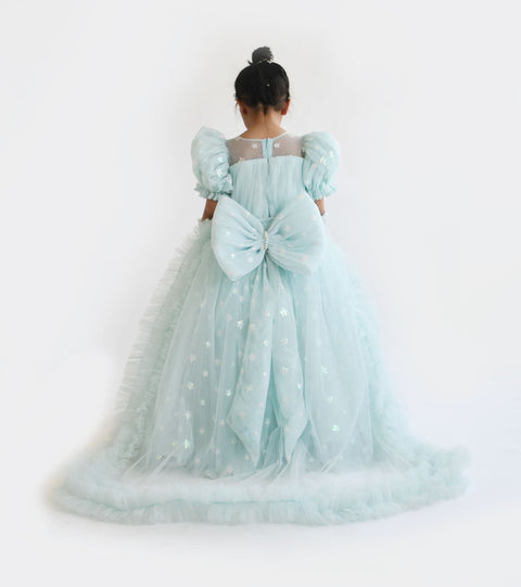 Pre Order: Blue Star Net Gown