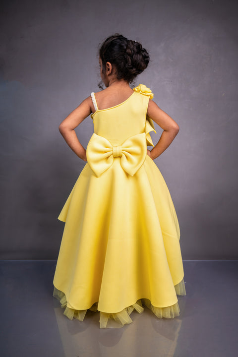 Pre-Order: Yellow High Low Dress