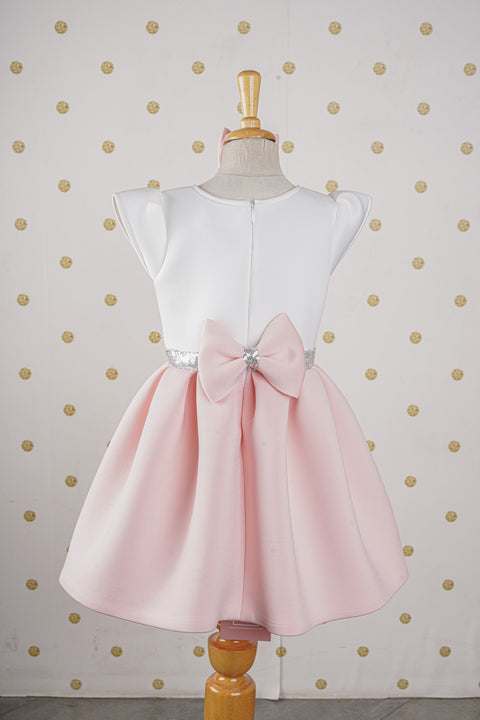 Pre-Order: White/Pink Peppa Pig Dress