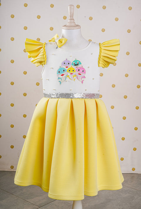 Pre-Order: Yellow Angry Bird Dress