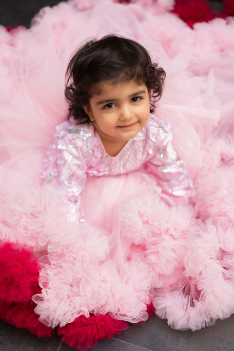 Pre-Order: 3D Ruffel Gown