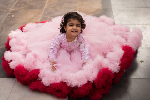 Pre-Order: 3D Ruffel Gown