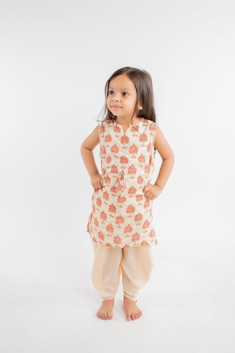 Pre-Order: Kurta-Dhoti Set 2 Pc