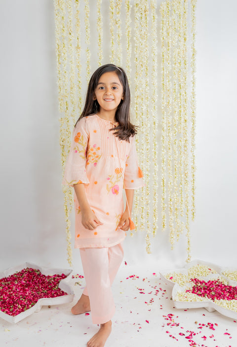 Pre-Order: Pintucks Kurta Set