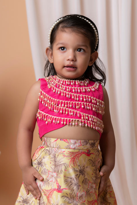 Pre-Order: Bird of Paradise Lehenga Set