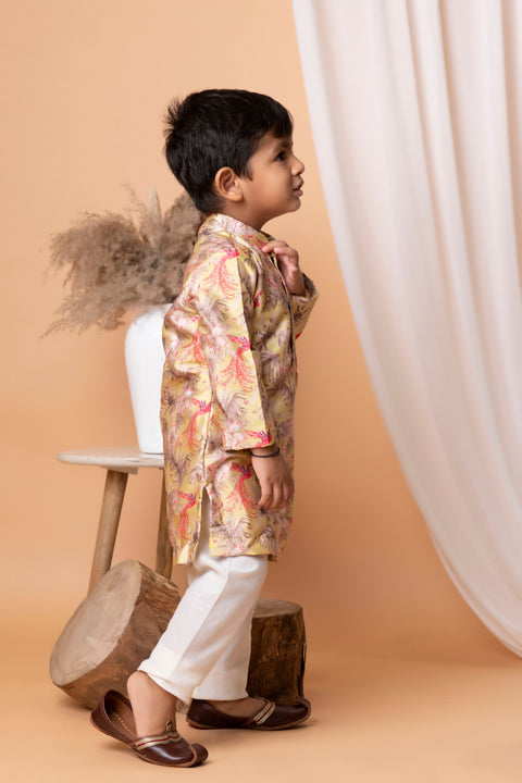 Pre-Order: Bird of Paradise Kurta Set