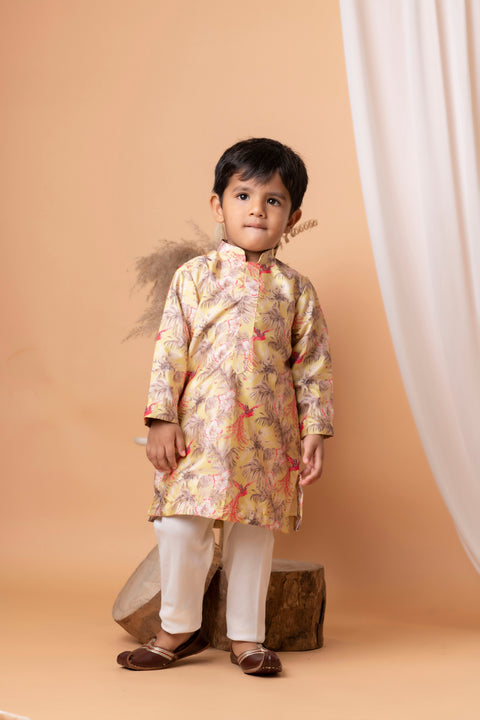 Pre-Order: Bird of Paradise Kurta Set