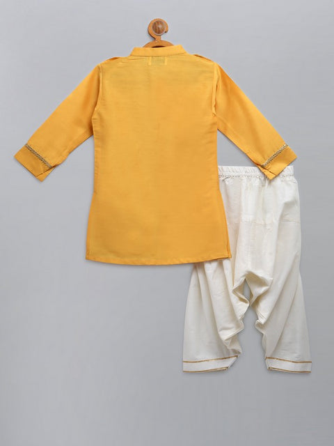 Pre-Order: Eid Mubarak Embroidered kurta with Salwar