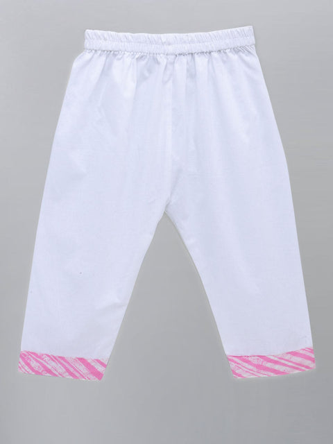 Pre-Order: Light Pink Printed Kurta with Pyjama
