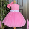 Pre-Order: Pink shoulder Bow Sleeveless Dress