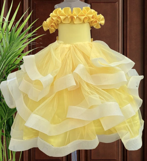 Pre-Order: Neo Ruffled Gown
