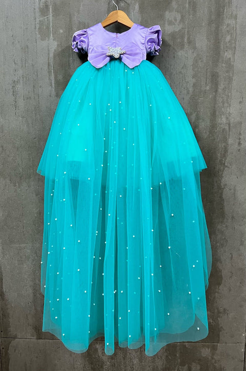 Pre-Order: Starfish Gown with Detachable Trail