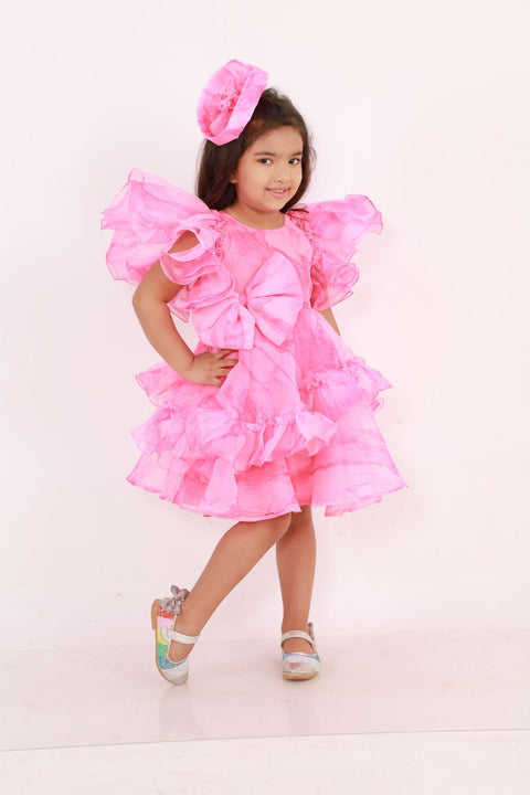 Pre-Order: Pink Marble dress