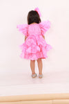 Pre-Order: Pink Marble dress