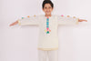 Pre-Order: Water Gun EmbroideredKurta Pajama set
