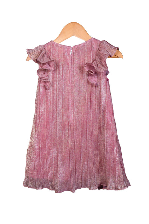 Pre-Order: Lavender Shimmer Bow Dress