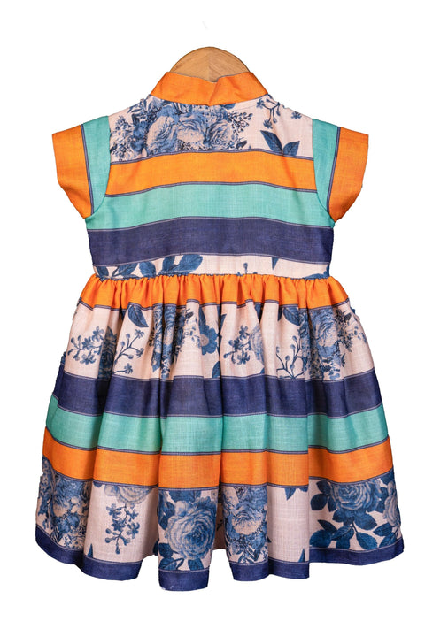Pre-Order: Navy Stripes Floral