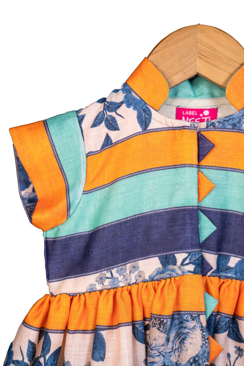 Pre-Order: Navy Stripes Floral