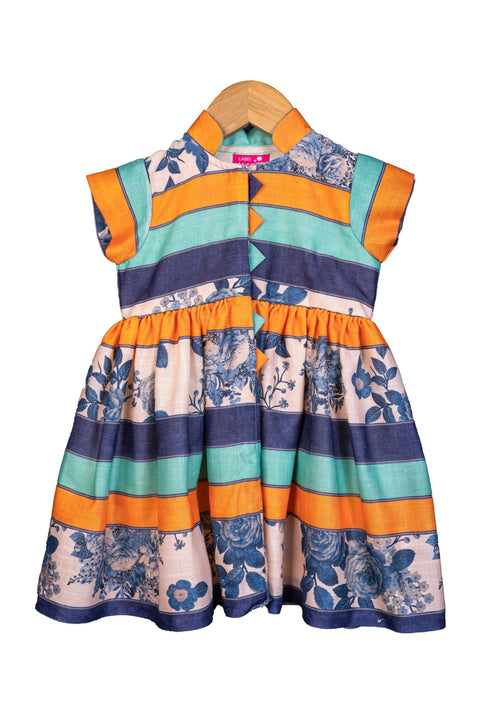 Pre-Order: Navy Stripes Floral