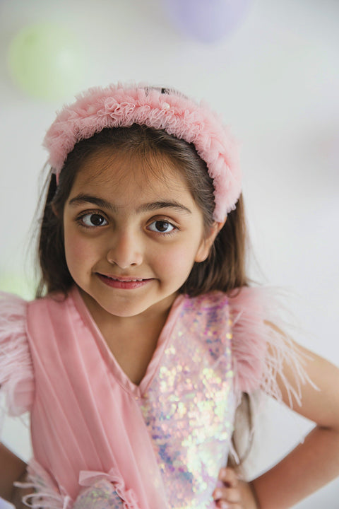 Pre-Order: Peach Maisha Princess Gown