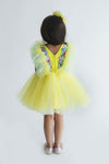 Pre-Order: Eleena Yellow Frilly Dress
