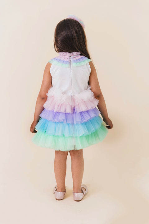 Pre-Order: Rosy Unicorn Colour Dress