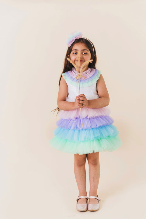 Pre-Order: Rosy Unicorn Colour Dress