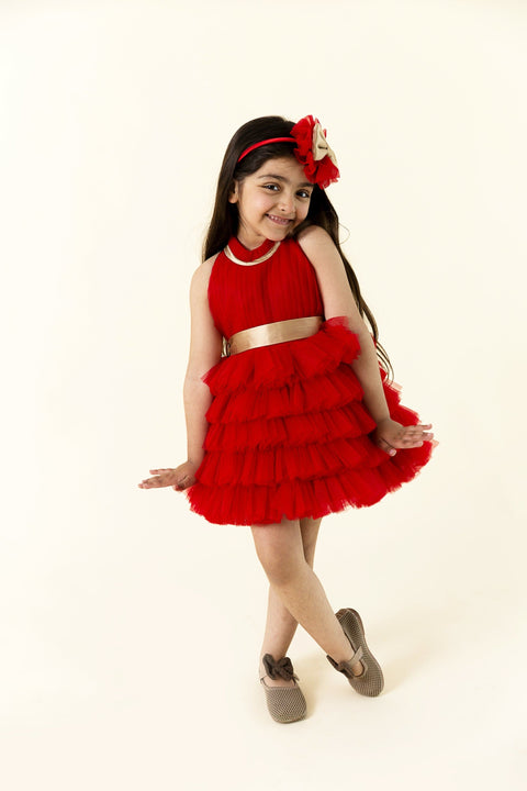 Pre-Order: Rubellite Red Princess Dress