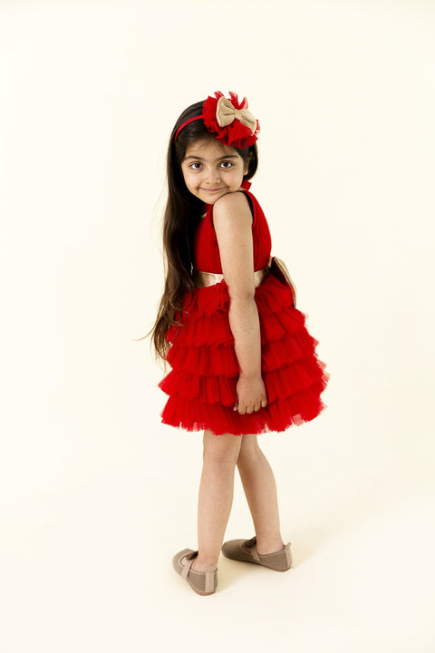 Pre-Order: Rubellite Red Princess Dress