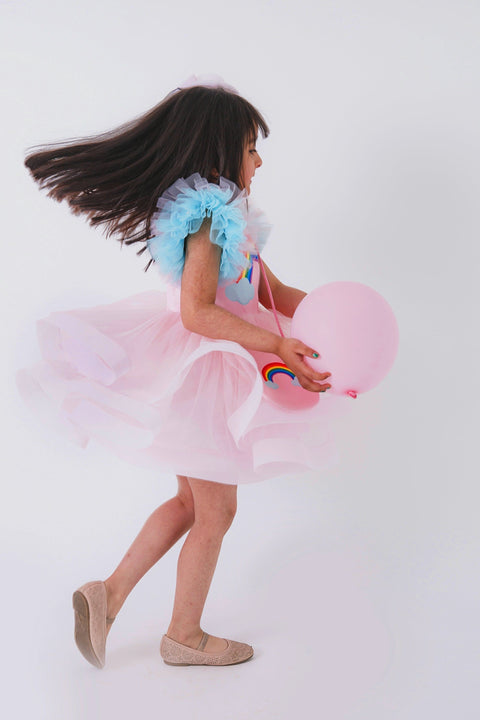 Pre-Order: Rainbow Baby Pink Dress