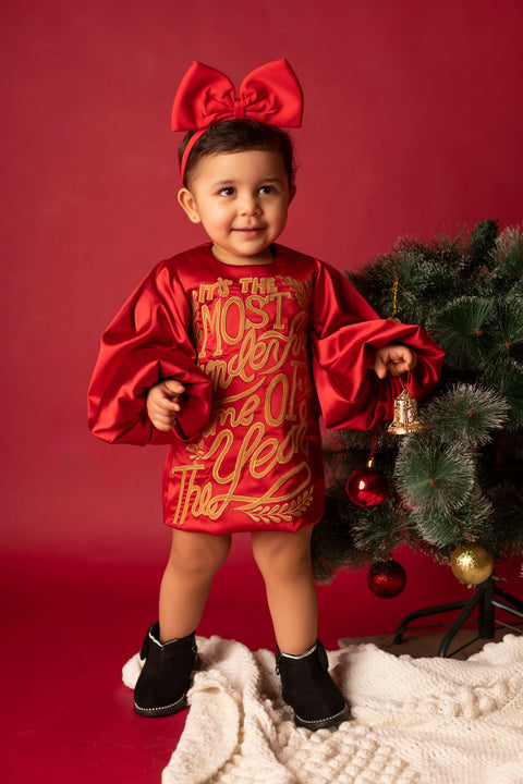 Pre-Order:  Red New Year Dress