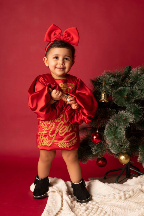 Pre-Order:  Red New Year Dress