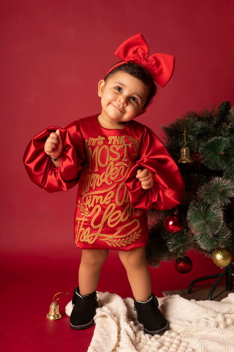 Pre-Order:  Red New Year Dress