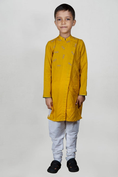 Pre-Order: Goggles Embroidered Kurta Churidar