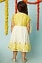 Pre-Order: Yellow Shaded Dress with Embroidered Yoke
