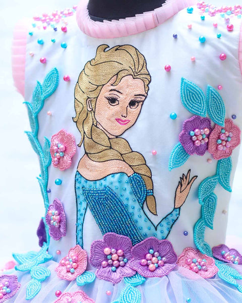 Pre-Order: Frozen Elsa With Cloudy Cute Gown