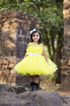 Pre-order: Lime Green Tulle Frill Frock