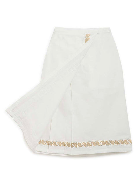 Boys Mundu Dhoti-White