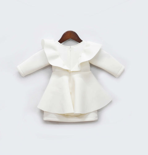 Pre-Order: Off-White Neoprene Dress